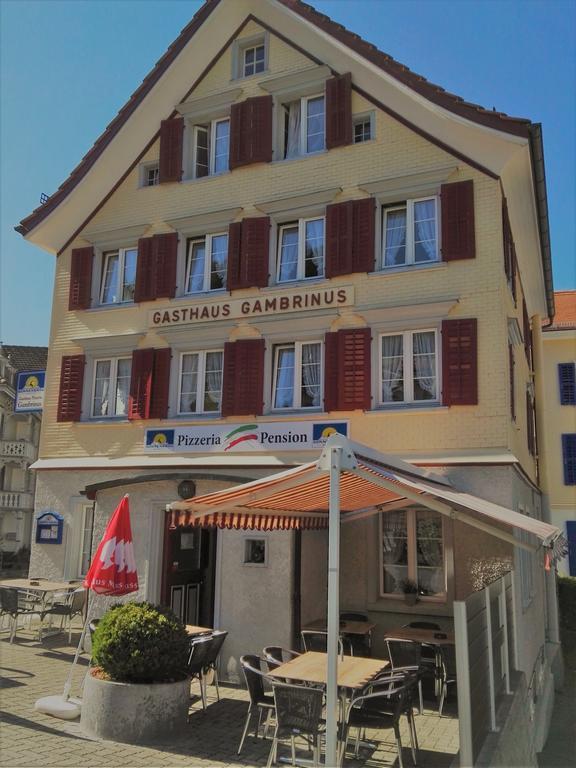Pizzeria-Pension Gambrinus ヴァルツェンハウゼン エクステリア 写真